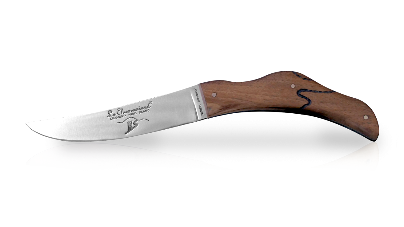 Couteau de cuisine en noyer