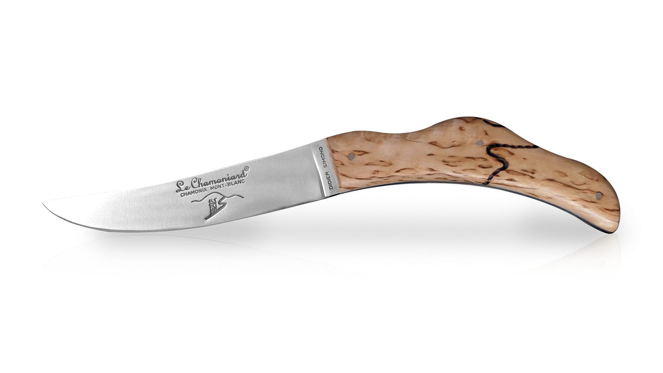 Couteau de table artisanal en bouleau