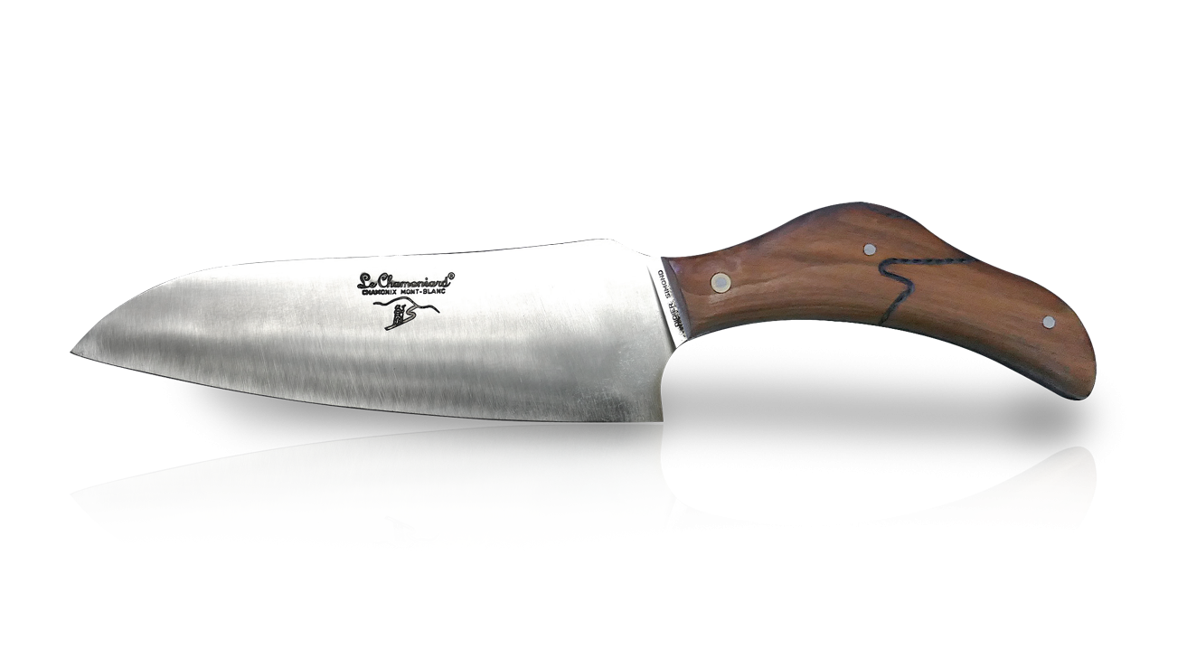 Couteau de cuisine en noyer
