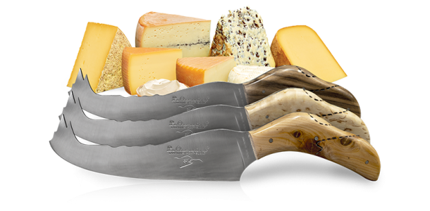couteau à fromage original forme du mont-blanc