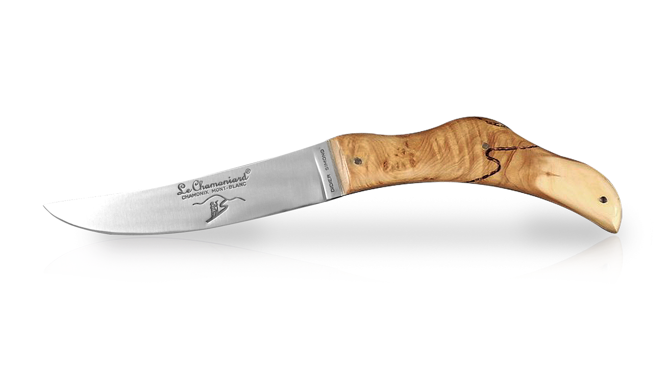 Couteau de cuisine en genévrier