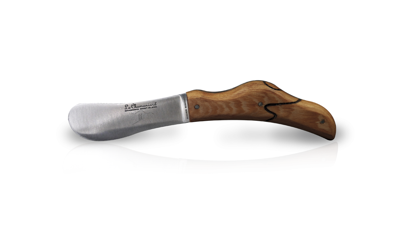 Couteau à beurre artisanal en mélèze