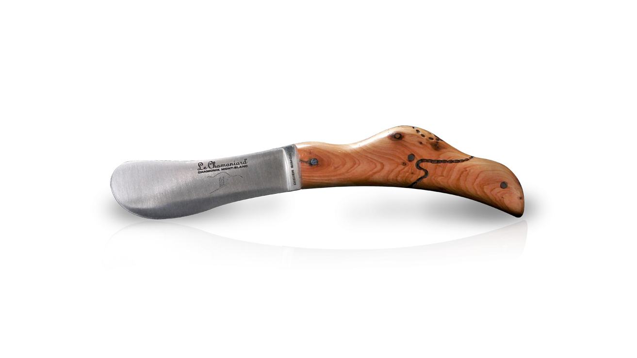 Couteau artisanal à beurre en genévrier